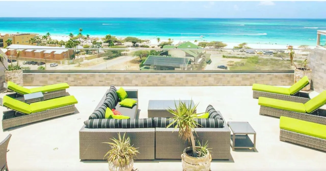 Ocean View Penthouse Daire Palm Beach 0*,  Aruba